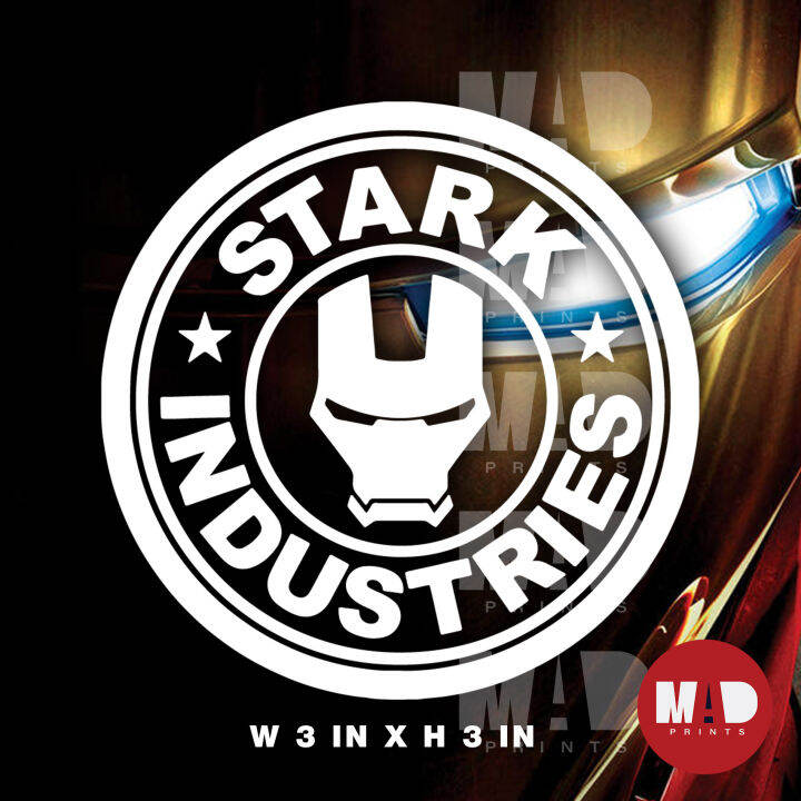 Stark Industries - Logo Sticker Vinyl Decal | Lazada PH