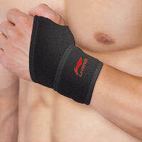 Li Ning Athletic Wristguards Aqah254-1 Open Wristband Factory Wholesale Winding Pressure Fitness Wrist