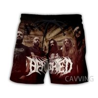 แฟชั่นใหม่ 3D พิมพ์ Benighted Rock ฤดูร้อนชายหาดกางเกงขาสั้นสตรีทแวร์ผู้ชายลำลองกางเกงขาสั้น XS-5XL