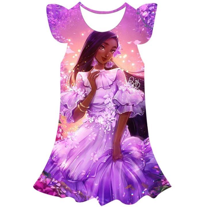 jeansame-dress-encanto-เด็กอิซาเบลชุดเด็กวัยหัดเดิน-mirabel-เครื่องแต่งกายวันเกิดสาวดอกไม้สีม่วง-ruffles-ชุดเจ้าหญิงพรรคบทบาทเล่นเสื้อผ้า