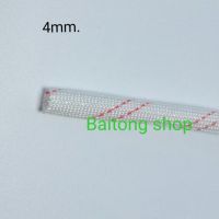 Baitong ปลอกสายใยแก้วทนความร้อนสูง 4 mm x 98 cm. ( 5 อัน )