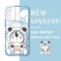 Casing Ponsel สำหรับ Samsung Note20 Galaxy Note20เคสการ์ตูนกันกระแทกแบบพิเศษของแท้ปลอกอ่อนเคสมือถือใสป้องกันกล้องคลุมทั้งหมด