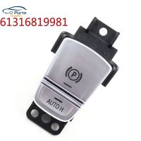 New 61316819981 Bright Surface Electronic Handbrake Parking Brake Button Switch For BMW G12 G83