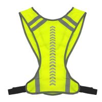 Outdoor Night Riding Running Reflective Vest Safety Security Sports Vest Night Bicycle Cycling Riding Jogging Vest Guiding Light