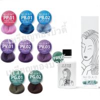 ☆สีนิกาโอะโทนพาสเทล ครีมเปลี่ยนสีผม สีผมนิกาโอะ Nigao Hair Color☼