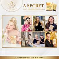 คอลลาเจน เอศุภชัย A SECRET MULTI COLLAGEN PLUS VITAMIN (1กล่อง 10 ซอง) - ส่งฟรี