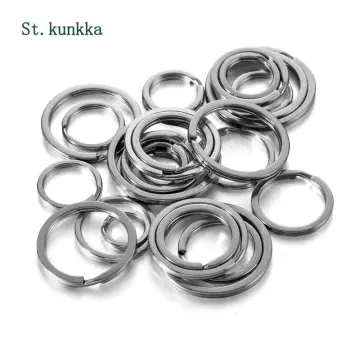 EDC 28mm Round Alloy Keyring Ring