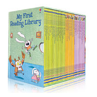 50 books/set Usborne My First Reading Library English Picture Books Baby Early Childhood words learning gift For kids