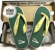 Dép converse xanh lá quai vàng chính hãng