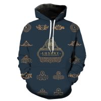 Sudaderas con capucha para hombre, ropa de calle divertida y fresca con patrón de etiqueta europea y americana, 3D jersey con estampado, informal, gran oferta, 2022