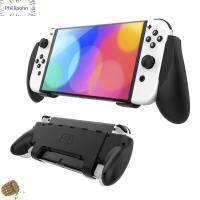 PHILLIPOHN ทนทานพร้อมขาตั้งสำหรับ Nintendo Switch เคสจับที่ยึดจับตัวควบคุม OLED คอนโซลเกมมือถือรองรับ