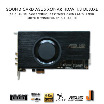 Sound Card ASUS Xonar HDAV 1.3 DELUXE 2.1 Channel (PCI-E) Second Hand
