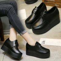 HOT”สีดำ Ultralight ผู้หญิงรองเท้าส้นสูง Lace Up ไม่ลื่น7ซม.ส้นรองเท้า