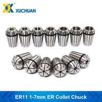 1pc ER11 Collet Chuck 1.0-7.0mm CNC Router Spring Collet Clamp สําหรับเครื่องแกะสลัก CNC Milling Lathe Tool Holder