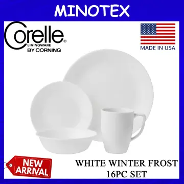 Vajilla corelle winter discount frost