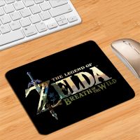 Zeldas Mouse Pad Deskmat Keyboard Mat Pc Accessories Desk Protector Gaming Laptops Mause Mats Gamer Mousepad Anime Rubber Pads