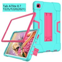 BNVBNCVBNXFBDRFH เคสสำหรับซัมซุงกาแล็กซีแท็บ A7 Lite 2021 SM T225 T220กันกระแทกเต็มรูปแบบความปลอดภัยของเด็กสำหรับเด็กเคสแท็บเล็ตปลอดสารพิษ