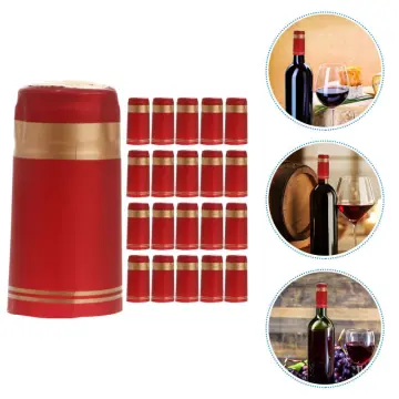 100Pcs sealing machine Shrink Wrap Sealer Wine Bottle Supplies Cork Sealer  for