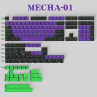 1เซ็ต GMK Mecha-01ข้อความเหมือนกับ ABS คู่ยิงปุ่มกดเชอร์รี่รายละเอียดหมวกที่สำคัญกับ ISO ป้อน3U 7U Spacebar สำหรับ HHKB สหภาพยุโรปเค้าโครง