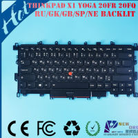 New Gmail laptop backlight keyboard for ThinkPad X1 Yoga 1st Gen1 20fr 20fq series Black UK GK Ru SP Po HL ne