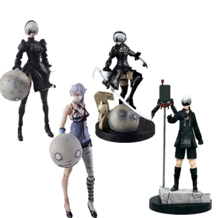 NieR Automata YoRHa No. 2 Type B figma 2B Machine Lifeform Kaine Nier ...