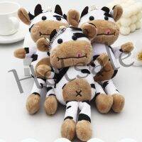 【hot sale】 ✌ B32 19CM Toy Mini Cow Cute Small Size Bear Doll Suitable for Bouquet Gift DIY Cow Toys Plush Doll Kids Cow Plush Toy