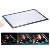 A2 LED Light Box Drawing Tracing Tracer Copy Board Table Pad Panel Copyboard with Memory Function Stepless Brightness Co