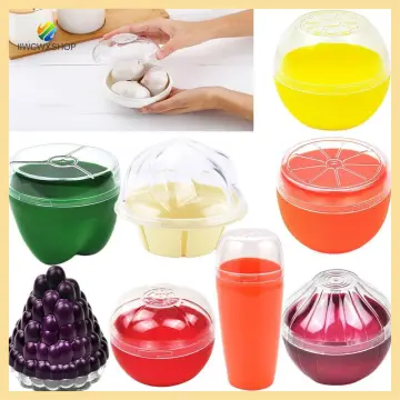 Transparent Kitchen Fruit Saver Vegetable Keeper for Garlic Onion Lemon  Tomato Orange Green Pepper Storage Container