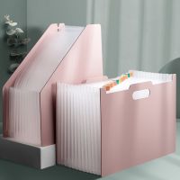 ₪ஐﺴ Vertical Organ Pack Examination Paper Storage Sorting Multilayer File Folders With Classification Expansion Bag A4 Paper Holder