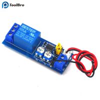 DC 5V 12V 24V Adjustable Cycle Delay Timing Time Relay Timer Control ON-OFF Loop Switch Module 0-100 Mminutes Electrical Circuitry Parts