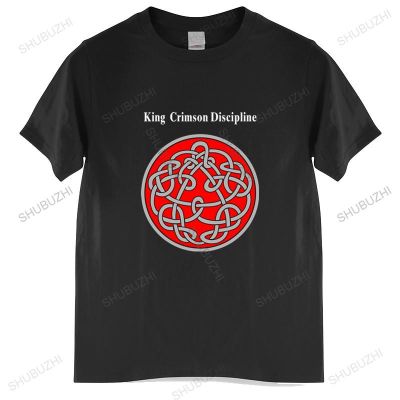 [COD]เสื้อยืดคอกลม ผ้าฝ้าย พิมพ์ลาย King Crimson แฟชั่นฤดูร้อน สําหรับผู้ชายS-5XL  TYK2