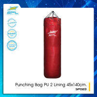 SPL กระสอบ กระสอบหนัง ที่ต่อยมวย กระสอบทรายมวย กระสอบทราย boxing PunchingBagPU2Lining45x140cm.SP023 RD(4000)