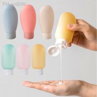 【YP】 1/3pcs Refillable Bottle Set 60/90ml Refill Spray Shampoo Shower Gel Tube Cosmetics Containers