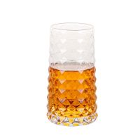 Pack of 2PCS Cocktail Glasses for Home Bar Crystal Whiskey Cups Tequila Drinking Glasses Goblet Tumblers in Bulk