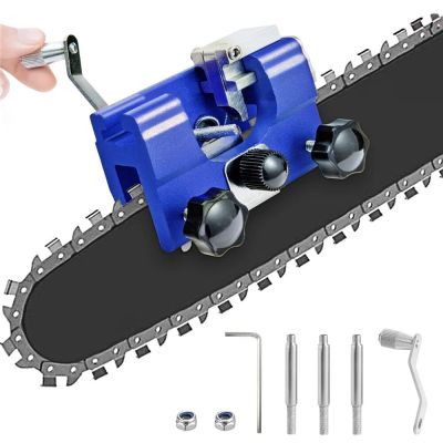 Portable Chainsaw Sharpener Jig Manual Chainsaw Chain Sharpening For Most Chain Saws And Electric Saws With Sharpening Heads