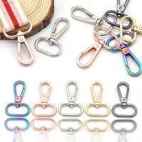 ℗✳✶ Rainbow Swivel Snap 20/25mm Inner Oval Ring Lobster Clasp Claw for Strap Push Gate Lobster Clasps Hooks Fashion Clips 4pcs