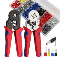 Crimping Pliers Terminals High Precision Electrical Pliers Clamp Set Tube Bootlace Hand Tools Electrician Crimper HSC8 6-4 6-10