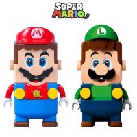 Mainan Blok Figur Si Super Mario Tokoh Permainan Boneka Louis Mainan Pertanyaan Seri Permainan ทีวีขนาดเล็ก Klasik Hadiah Ulang Tahun-An