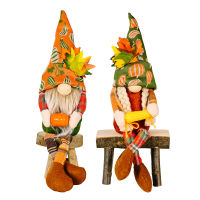 Fall Decor Thanksgiving Decorations Gnomes Plush Doll Nordic Swedish Nisse Scandinavian Tomte Elf Dwarf