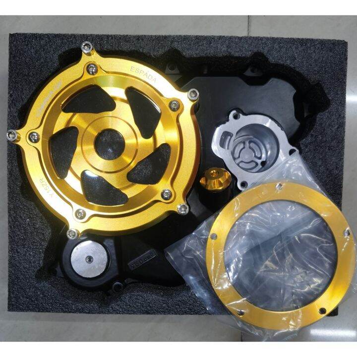 ESPADA Y15 Clutch Cover ENGINE CLUTCH COVER TRANSPARENT Lazada