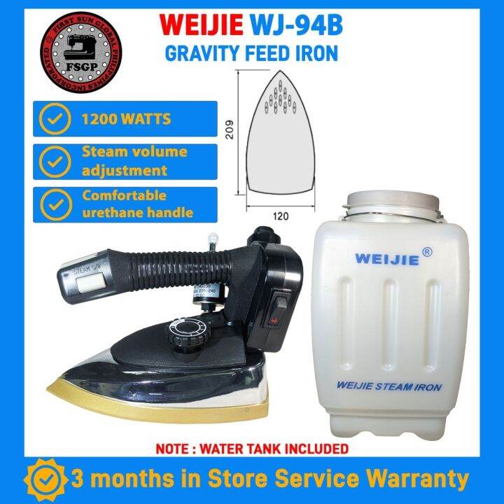 Fast delivery WEIJIE Gravity Feed Electric Powered Industrial Steam