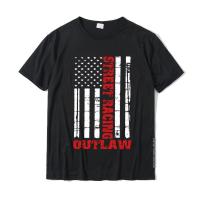 Street Racing Outlaw Drag Race American Flag Discount Male T Shirts Comics Tops T Shirt Cotton Summer