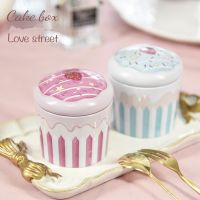 New 1pc cupcake shape Small Storage Tin With Lids Candy Cookie Box For Wedding Birthday Party Decorative Metal Gift Boxes