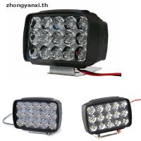 Yanxi ไฟหน้ารถจักรยานยนต์ สปอตไลท์ 15 LED 1000LM Motos ATV UTV ไฟสกูตเตอร์ 5211028✧▩