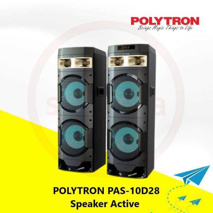 Polytron Pas 10d28 Speaker Active Lazada Indonesia