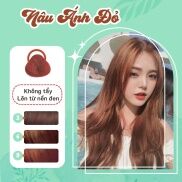 Thuốc Nhuộm Tóc Màu NÂU ÁNH ĐỎ Không Tẩy I GU LOVE HAIR 775