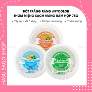 Bột Trắng Răng Artcolor Thơm Miệng Sạch Mảng Bám Hộp 75g Của Nga