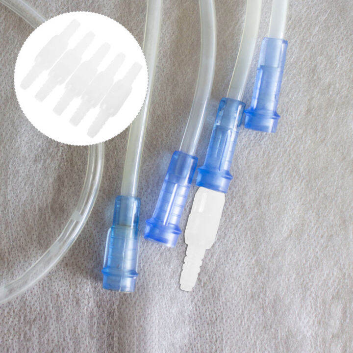 5 Pcs Hose Comfort Cannula Tube Connector Oxygen Tubing Connectors