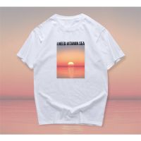 เสื้อยืดลายI need vitamin sea เสื้อยืดคอกลมผ้าฝ้าย ปี เก็บ