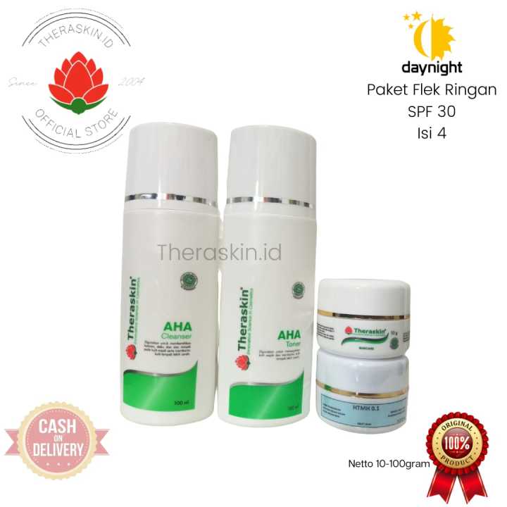 Theraskin Paket Flek Isi Spf Lazada Indonesia